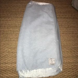 Little Giraffe Luxe Baby Blue Blanket